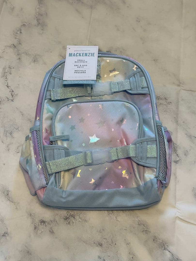 「早いもの勝ち」ポッタリーバーン　バックパック　星柄