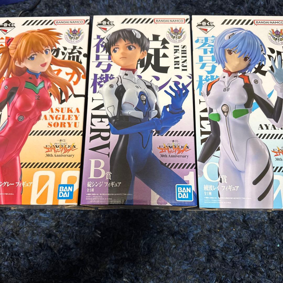 一番くじエヴァンゲリオン　B.C.D賞セット
