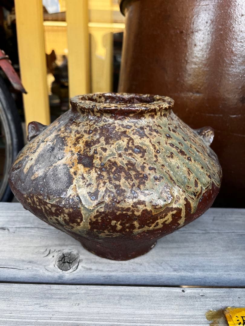 澤田重治　ツボ　常滑焼