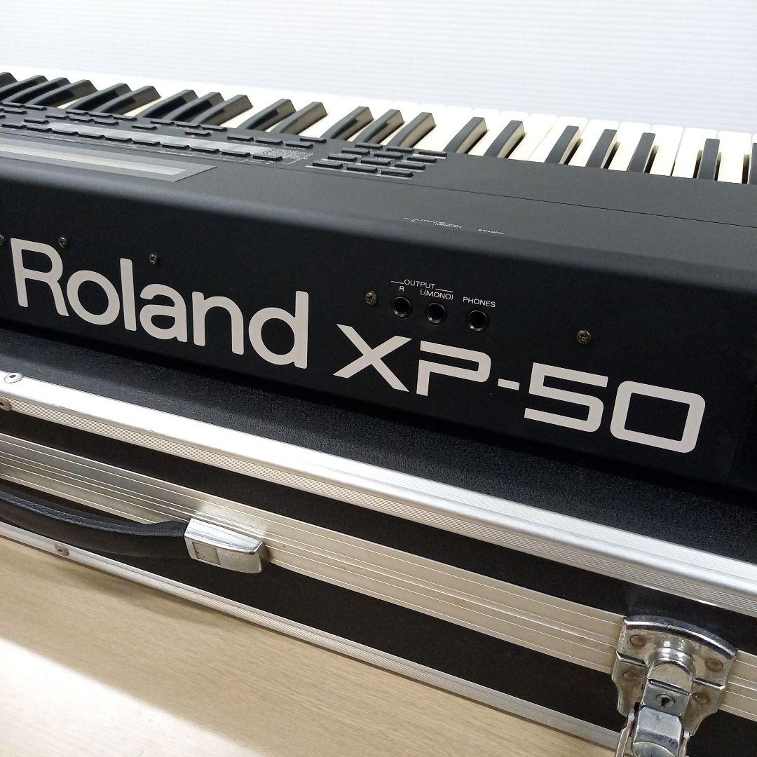 ジャンク Roland シンセサイザー XP-50 ハードケース付 ローランド