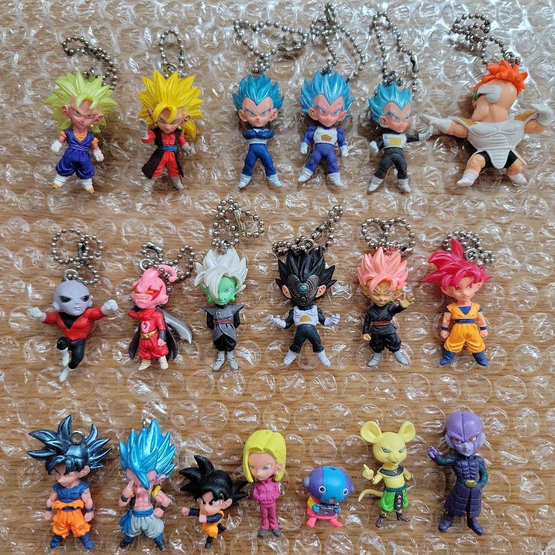 ドラゴンボール UDM キーホルダー 19体セット まとめ売り ⭐バラ売り