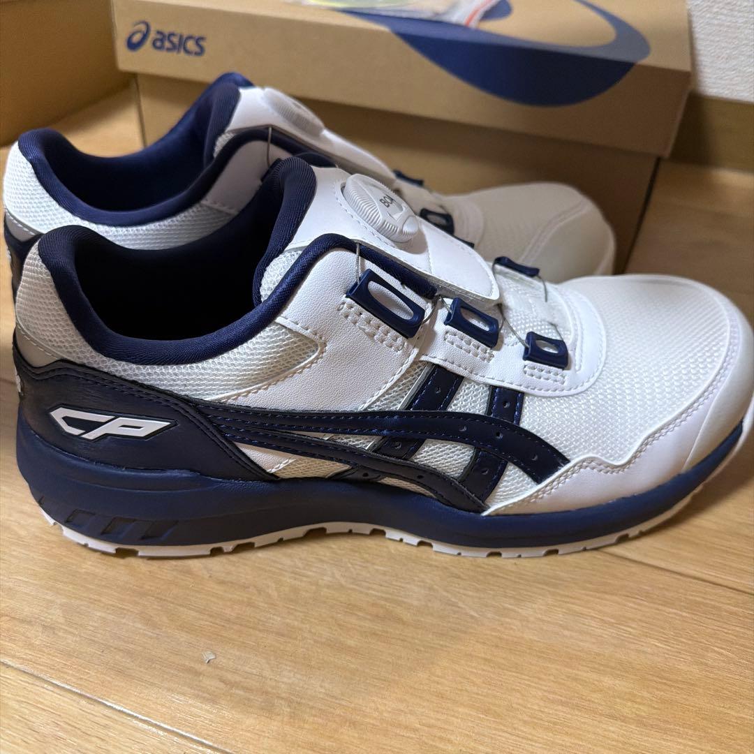 アシックス 安全靴 ウィンジョブ 【25.5cm】白CP209 BOA - メルカリ