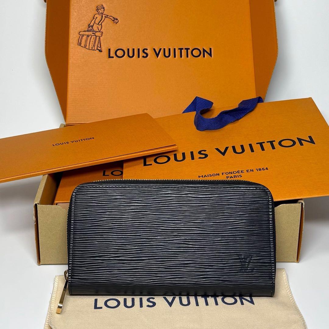 新品未使用 2025年購入品 ルイヴィトン エピ ノワール ジッピーウォレット