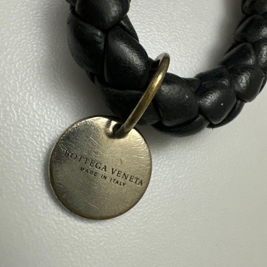 BOTTEGA VENETA イントレチャートキーホルダー・キーリング 黒 - メルカリ