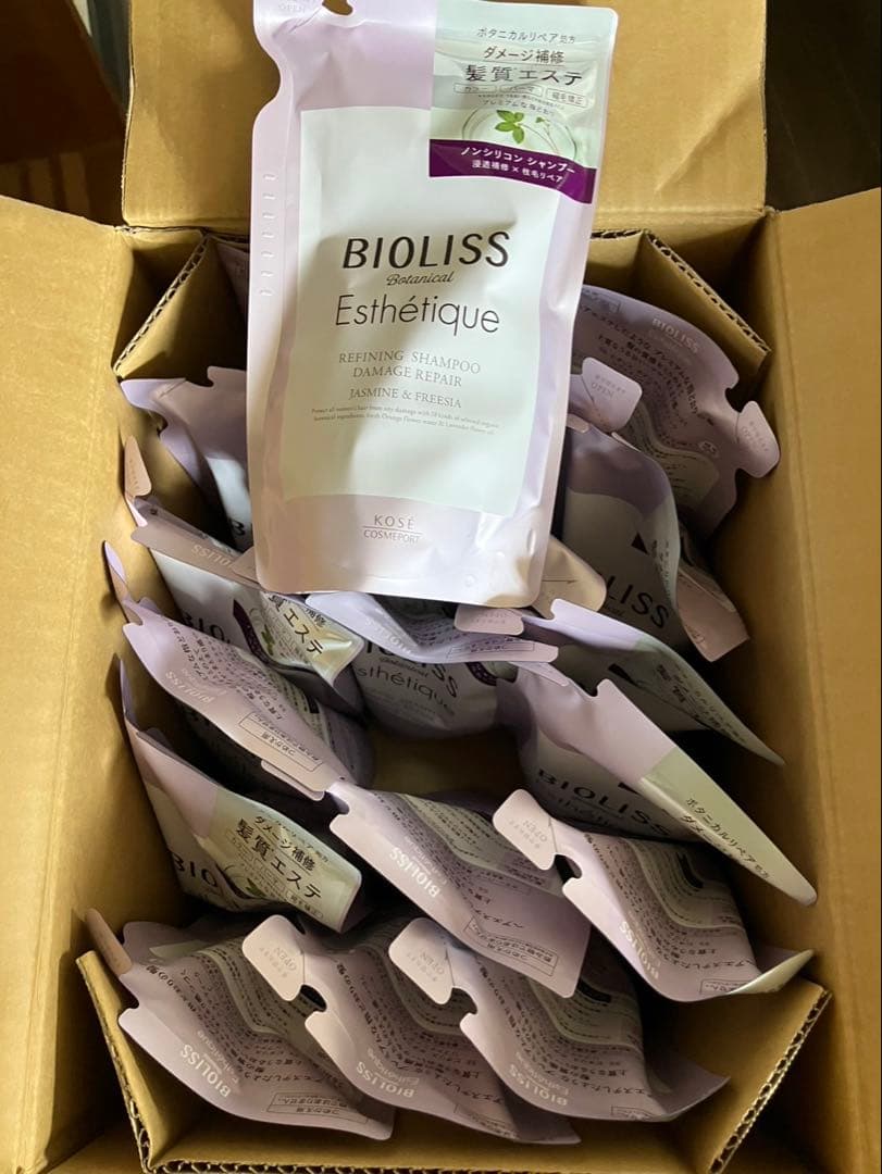 36個セットサロンスタイルビオリスリファイニングシャンプーダメージリペア詰替