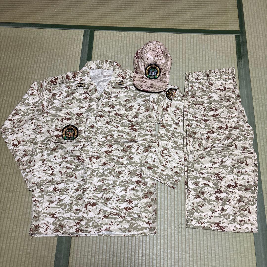 実物 イラン イラン陸軍 迷彩服 フルセット