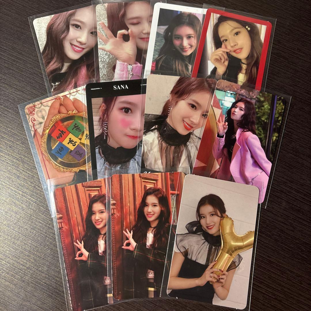 TWICE サナ yes or yes トレカ - メルカリ