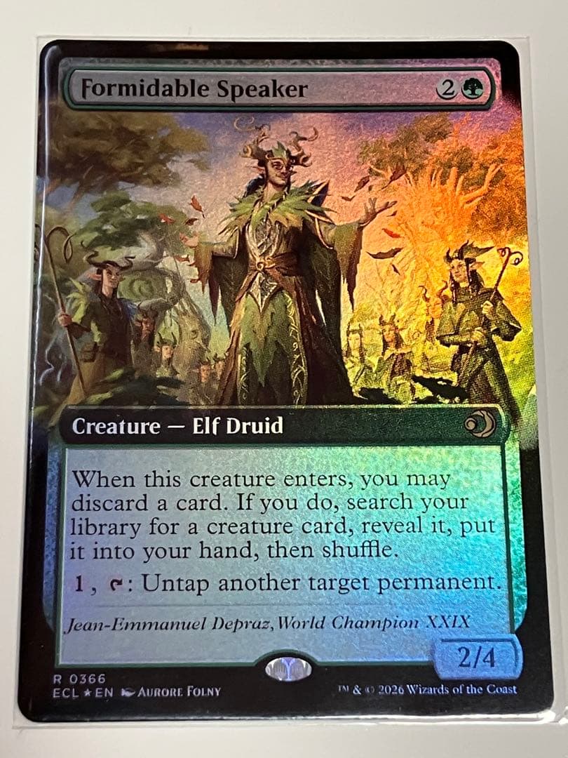 MTG 並外れた語り部 EN 拡張　foil ミントモール / MINT GAMES MTG(東日本橋) / 【ECL】【JPN】〈176-R-G