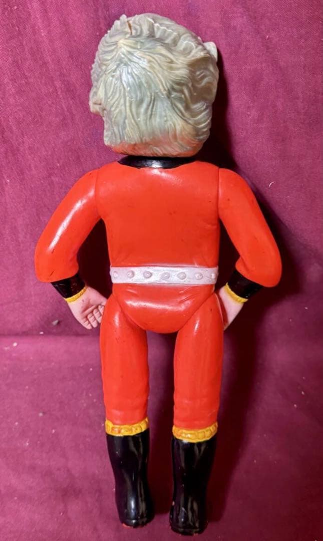 怪傑ライオン丸 無版権 ソフビ フィギュア パチモノ ピープロ レトロ