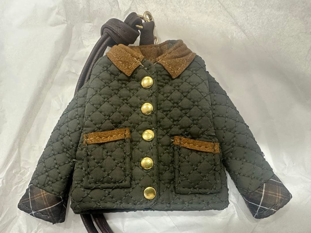新品未使用 Barbourバブアー 限定バッグチャーム　新作ノベルティ