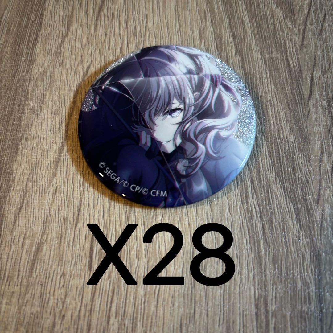 プロセカ　グリッター缶バッジ　朝比奈まふゆ プロセカ グリッター缶バッジ 朝比奈まふゆ ニーゴ 特訓後 37 38 C