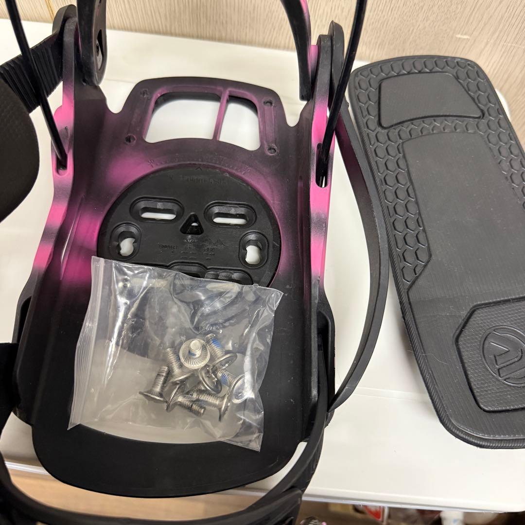 FLOW FENIX PLUS ビンディング ブラック/ピンク