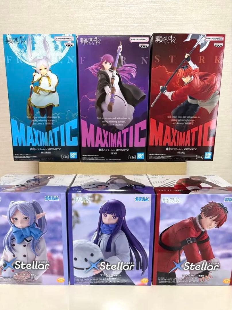 葬送のフリーレン フィギュア MAXIMATIC XStellar 雪遊び - メルカリ