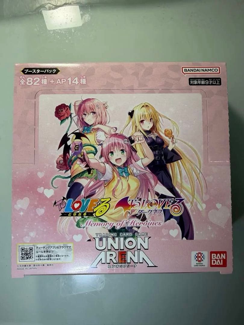 【新品・未開封テープ付き】ユニオンアリーナ　ToLOVEる　1BOX ユニオンアリーナ ToLOVEる 未開封テープ付きBOX 1箱 - メルカリ