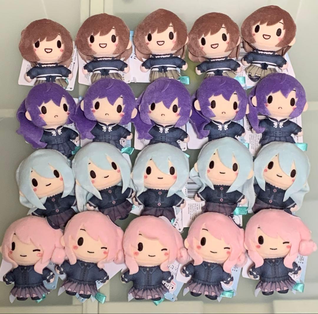 プロジェクトセカイ　プロセカ　ふわぷちマスコット　全4種　20体セット　①