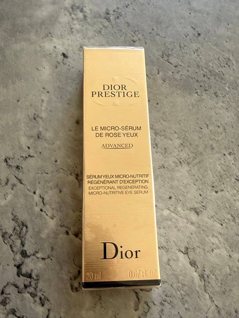 【新品】DIOR プレステージ マイクロ セラム ド ローズ ユー目元美容液