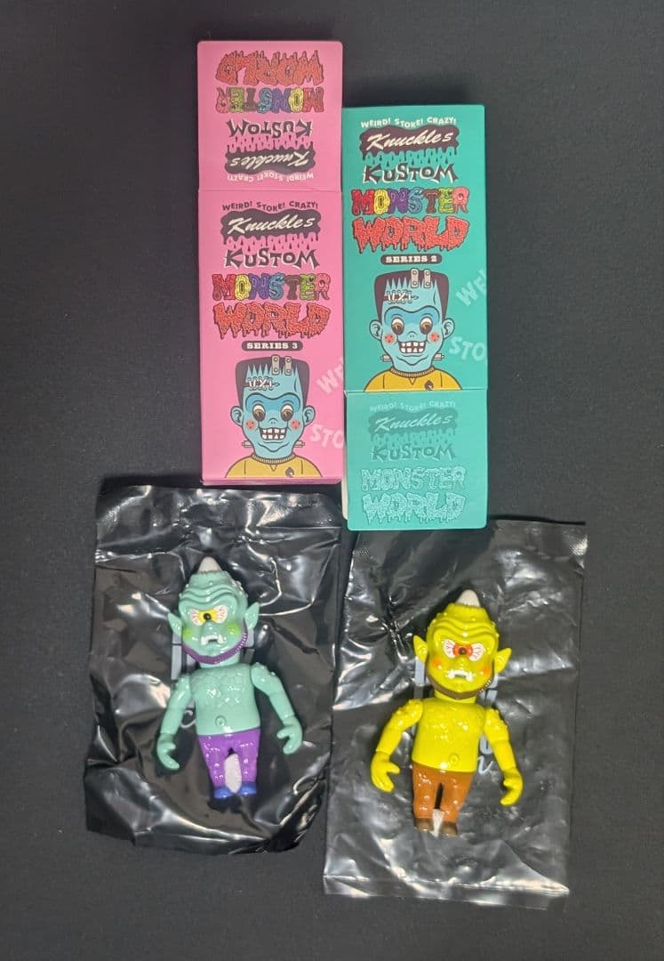 headlockstudio KUSTOM MONSTER WORLD セット