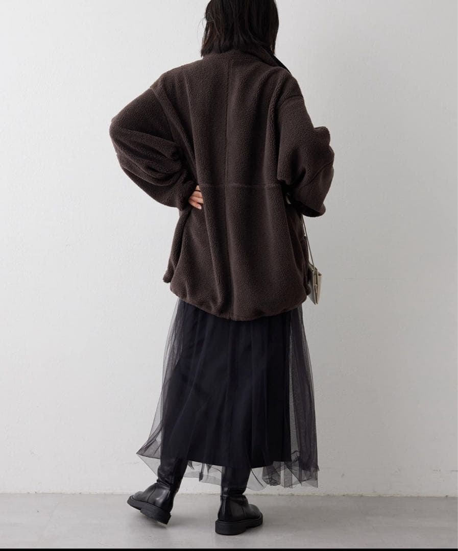 ウィムガゼット チュール切り替えスカート38サイズ