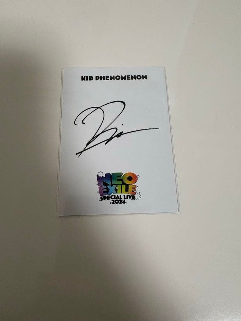 TJBB 桑原巧光 サイン入り フォトカード - メルカリ