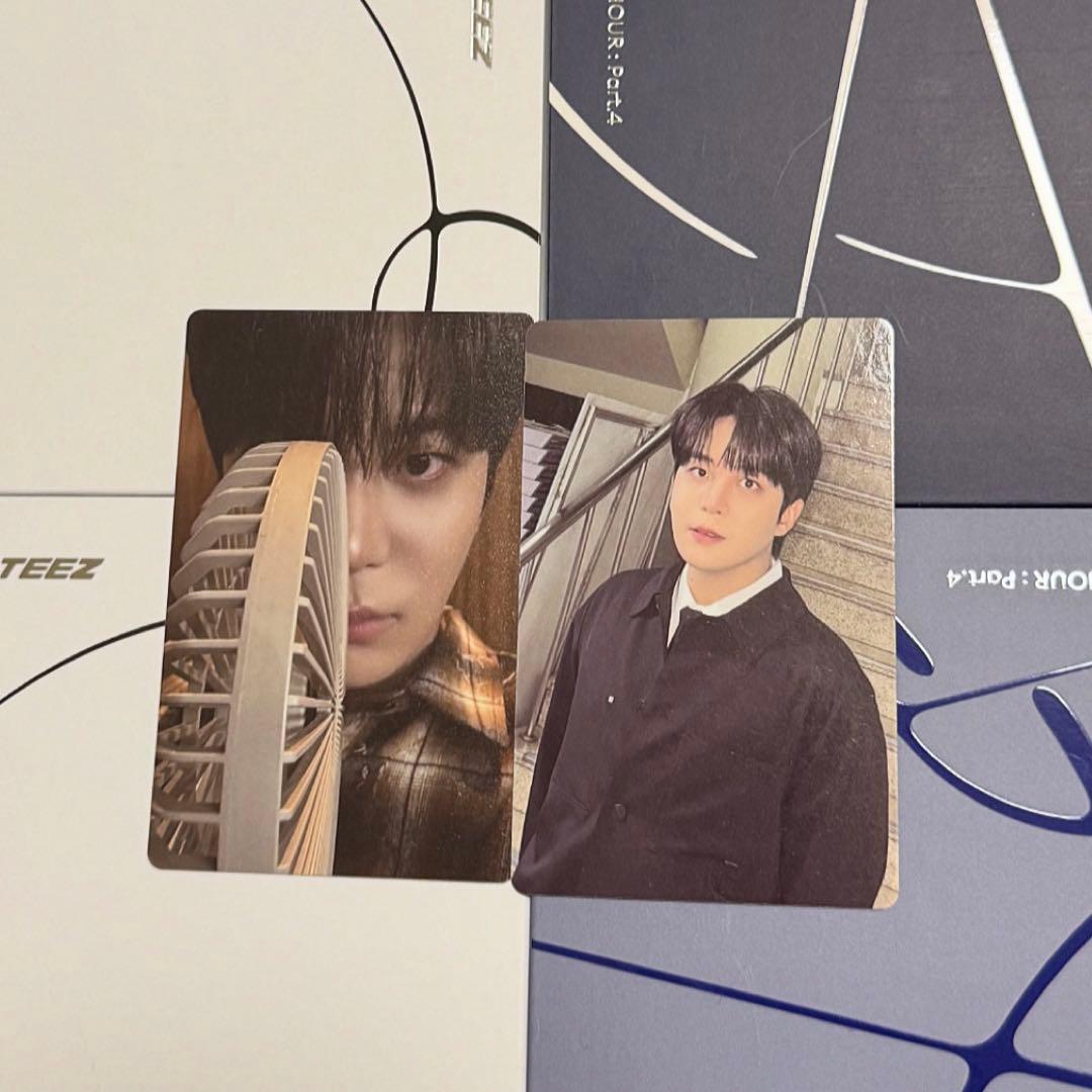 ATEEZ ジョンホ 封入トレカ 2枚セット - メルカリ