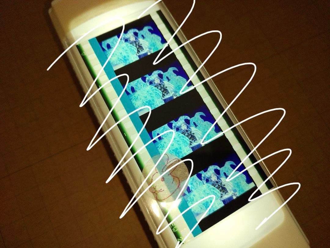 ぬ】カミュ　タブナイ　コマフィルム　ピエロ　道化師　カルナイ　うたプリ　特典 劇場版 うたプリ タブナイ 入場者特典 コマフィルム 第二弾 カミュ 藍