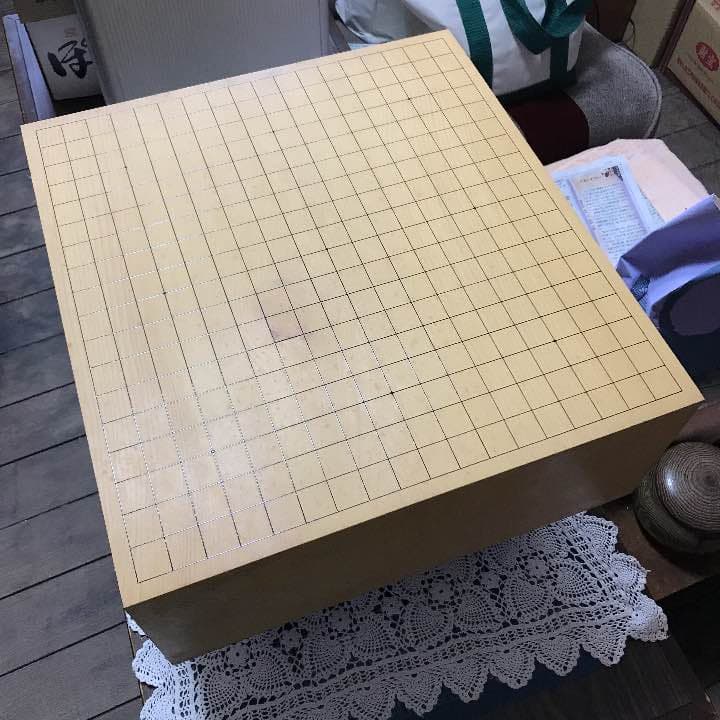 高級 本榧碁盤 碁石 碁笥 蓋 セット