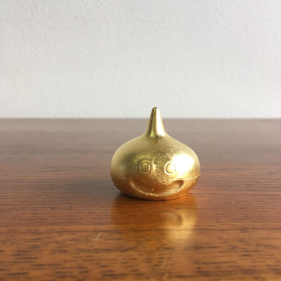 希少！ 特製 24金 純金箔貼り仕上げ メタルスライム 文鎮 エニックス製