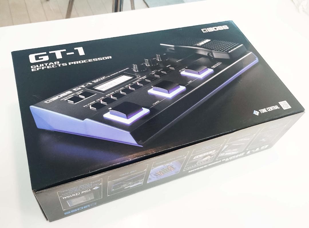 【ほぼ新品】BOSS GT-1マルチエフェクター ACアダプター・ガイドブック付