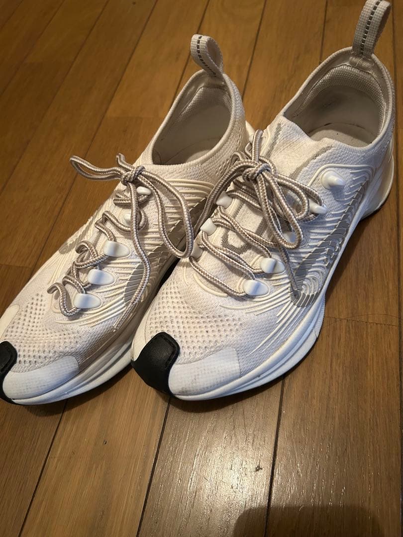 GUCCI ホワイトメッシュスニーカー