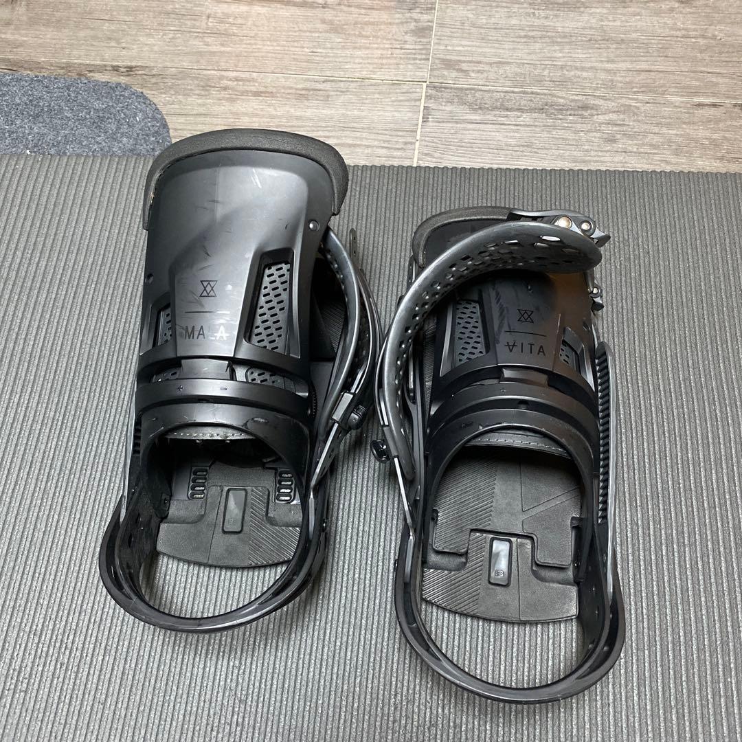 BURTON マラビータ L ブラック スノーボード ビンディング