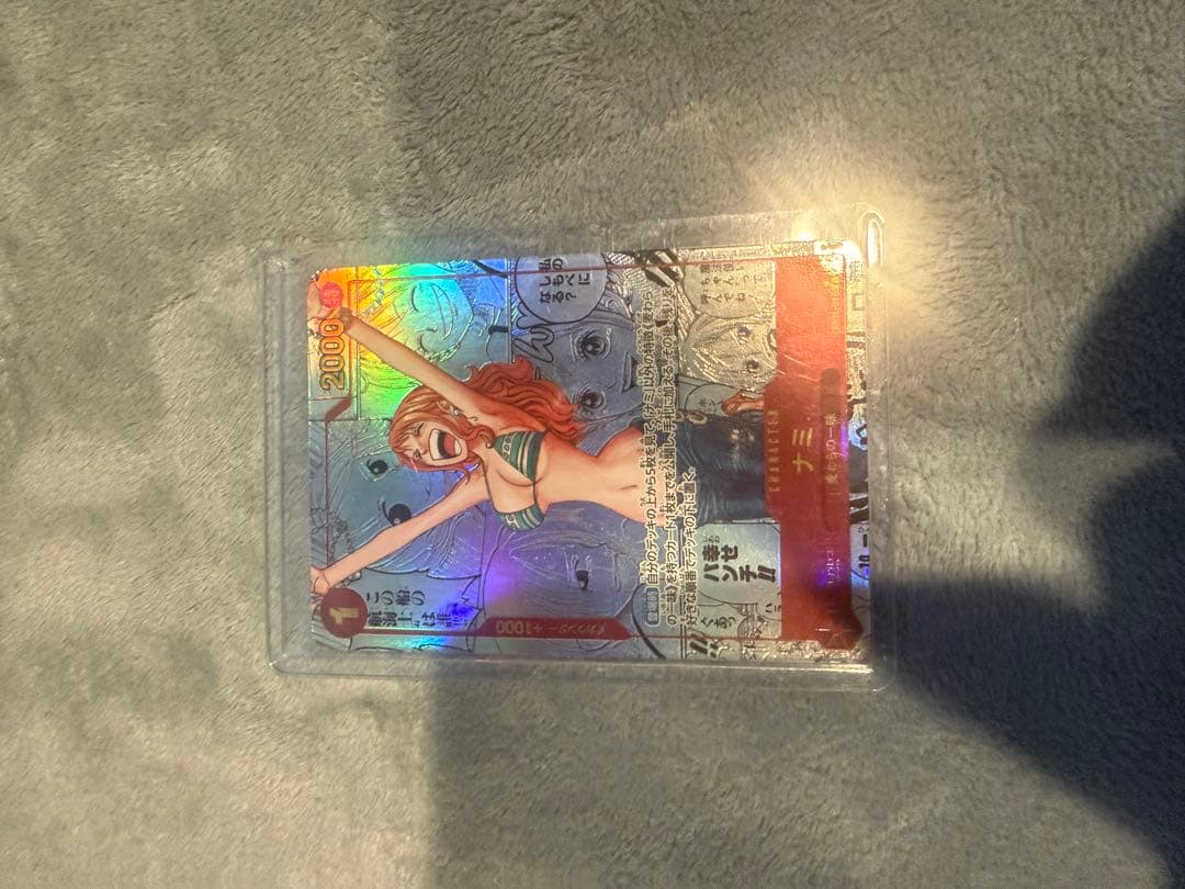 ナミ R スーパーパラレル(コミパラ) OP01-016 - メルカリ