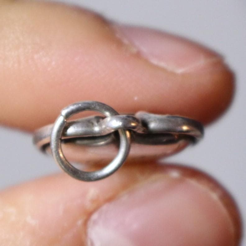 30s スウィートハートジュエリー WW2 ギフトに ホースシュー 波 馬蹄