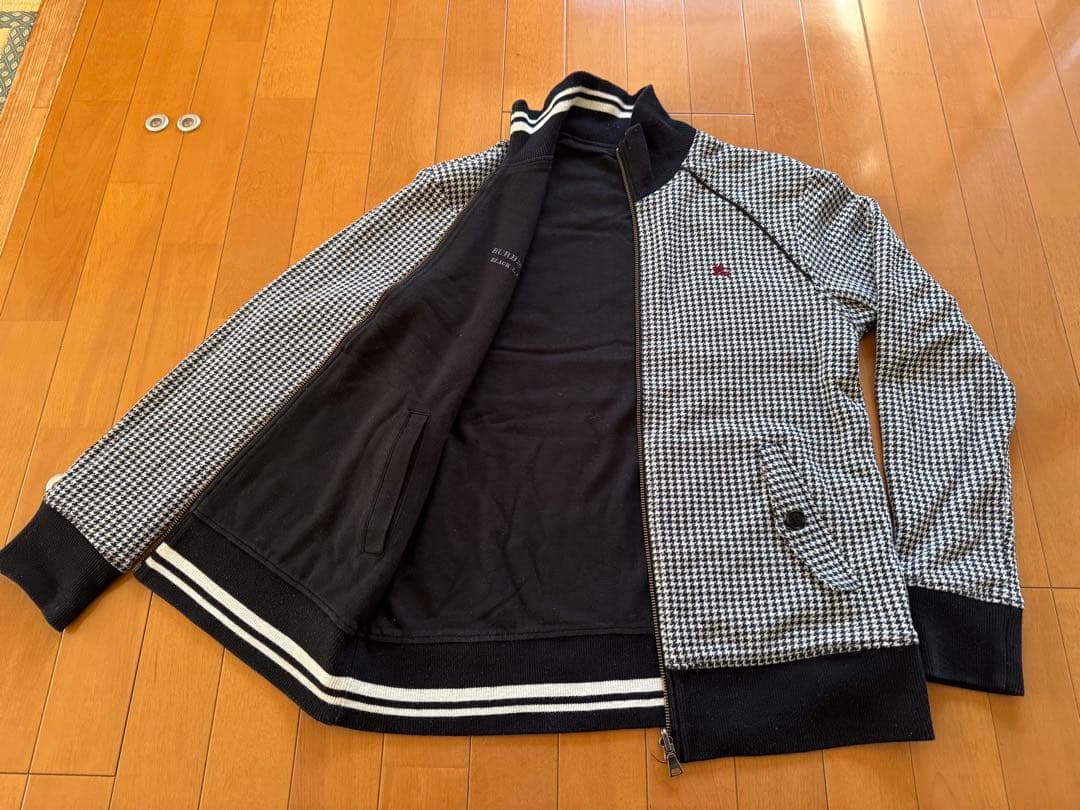 激レア！バーバリー ブルゾン　ジャンパー リバーシブル 千鳥柄メンズL