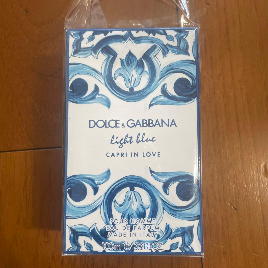 ドルチェ&ガッバーナ　ライトブルー　プールオム　カプリインラブ　オードパルファム