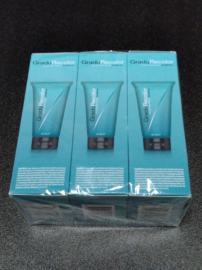 新品 GraduRecolor グラジュリカラー シャンプー 3本セット