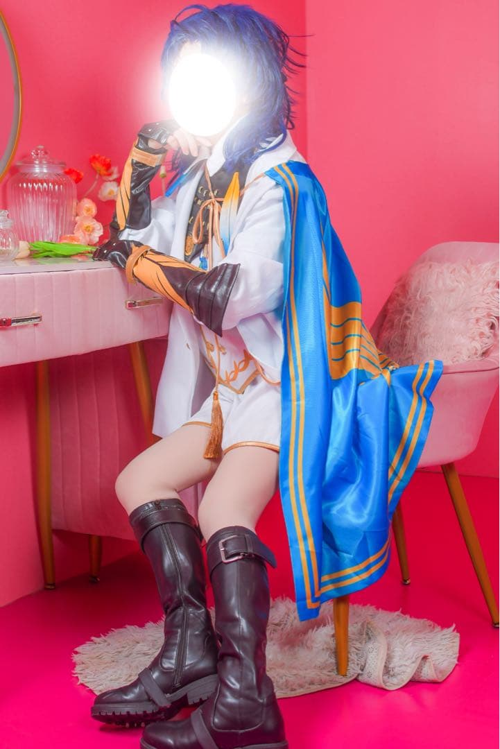 【最速当日発送】刀剣乱舞 太鼓鐘貞宗 初衣装 ウィッグ シューズ付き フルセット