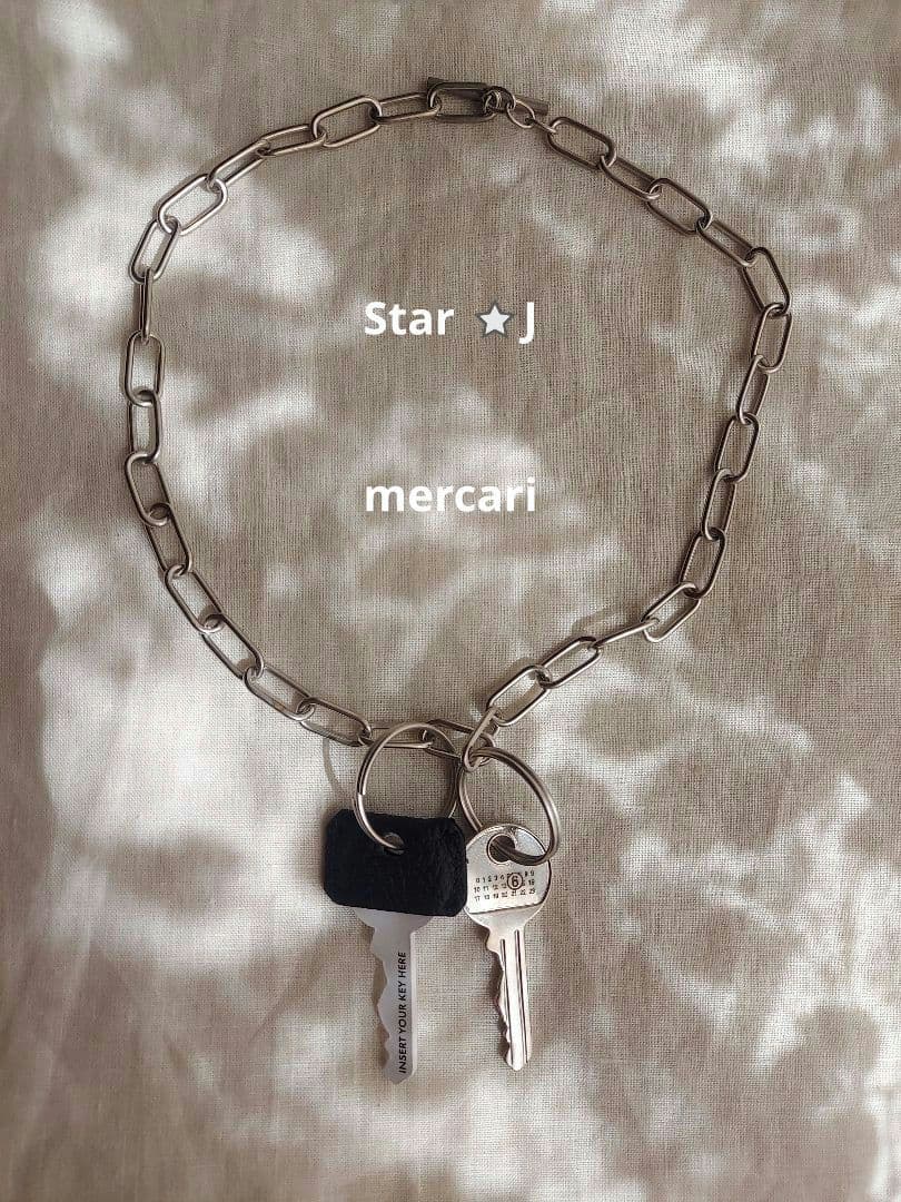 新品・未使用】MM6 MAISON MARGIELA キーネックレス - メルカリ