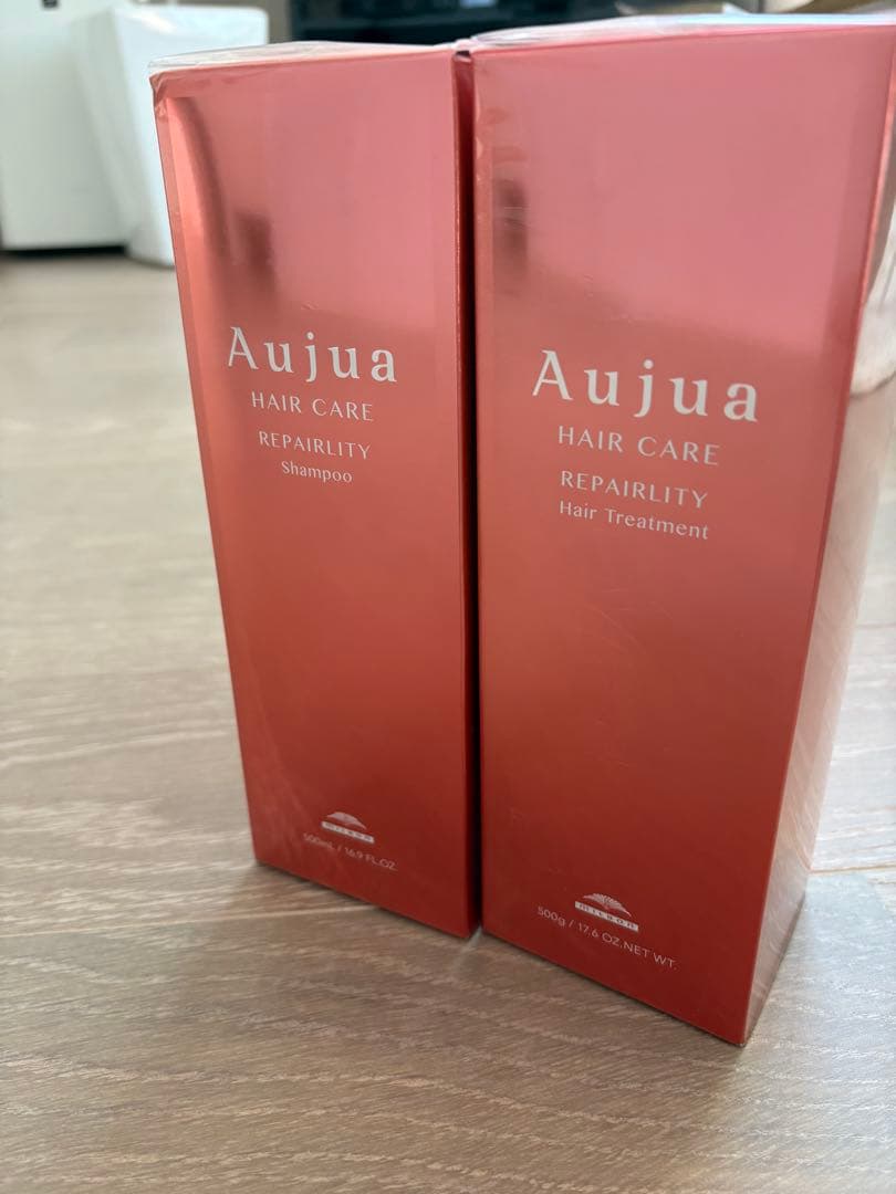 Aujua 新品未使用　リペアリティ　シャンプー＆トリートメント　オージュア