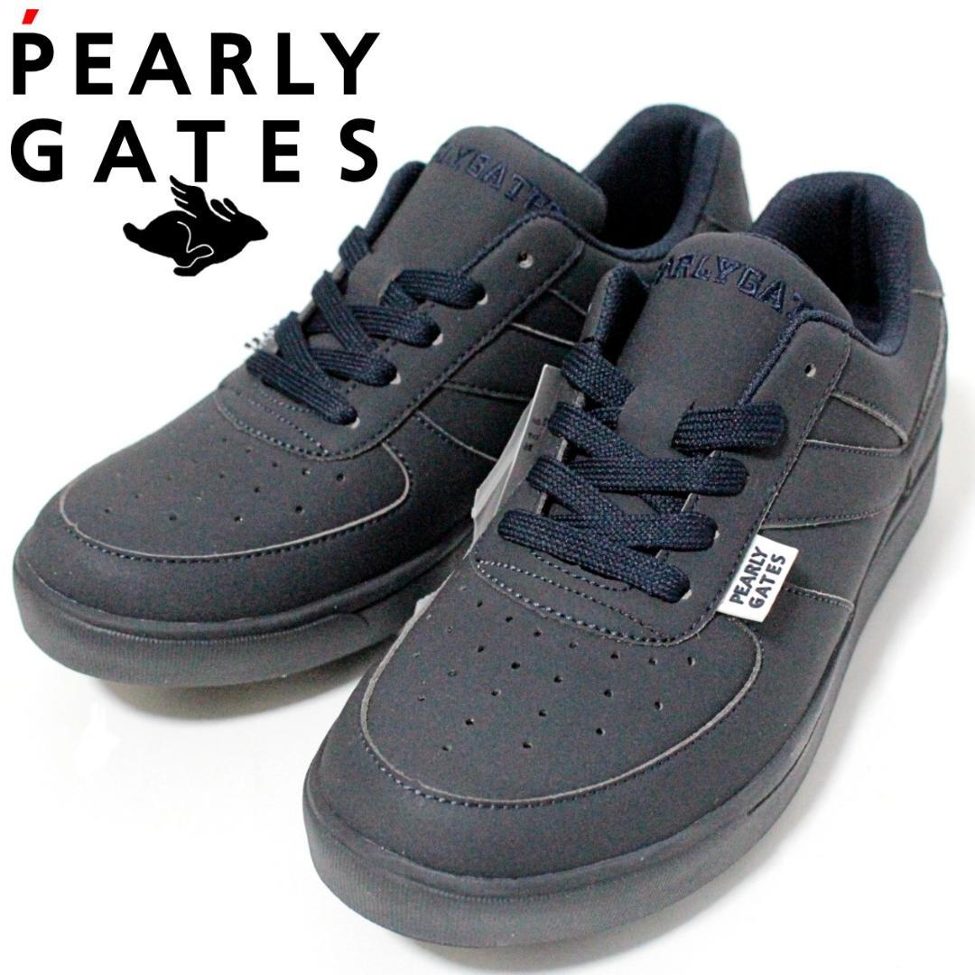 新品箱付 パーリーゲイツ ローカットソフトスパイクゴルフシューズ 23.5cm