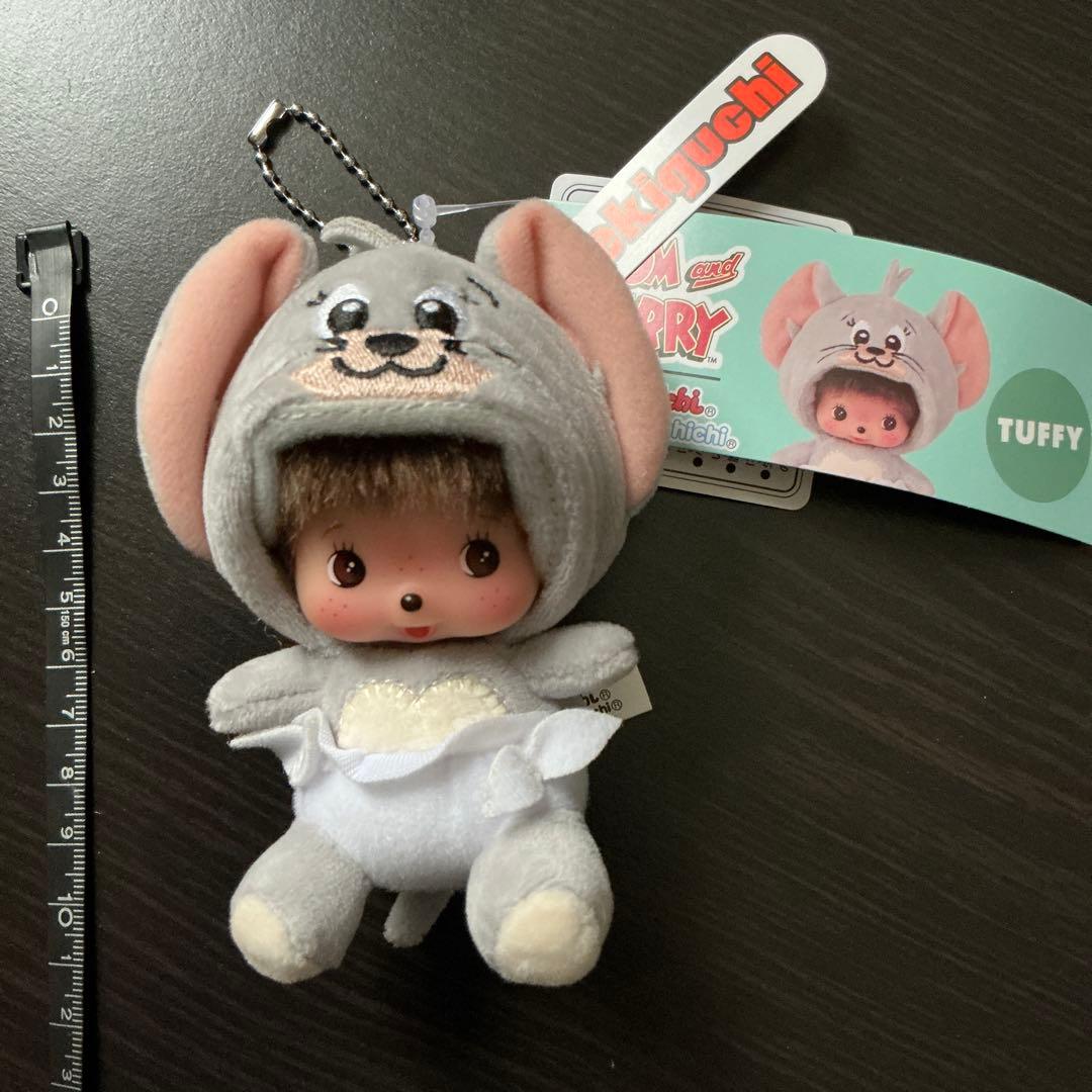 モンチッチ×トムとジェリー タフィーベビチッチ 顔でかSSキーチェーン