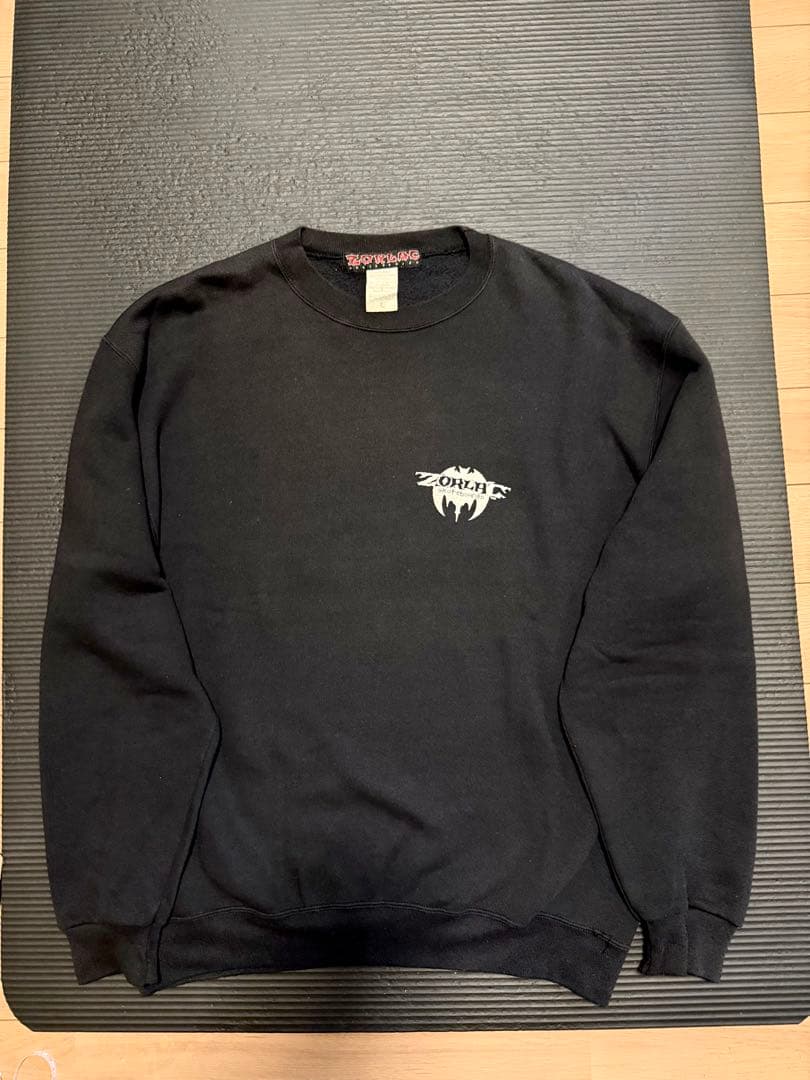 超貴重 80s90sゾーラックzorlac 3連ロゴスウェットUS L(XL) - メルカリ