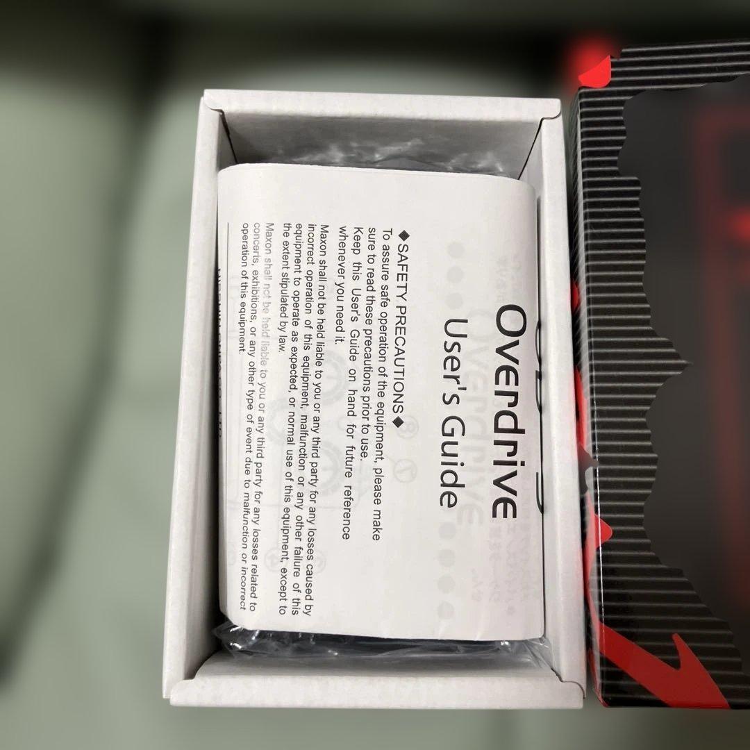 MAXON OD-9 BD Black drive ヨーロッパ250台限定品 - メルカリ