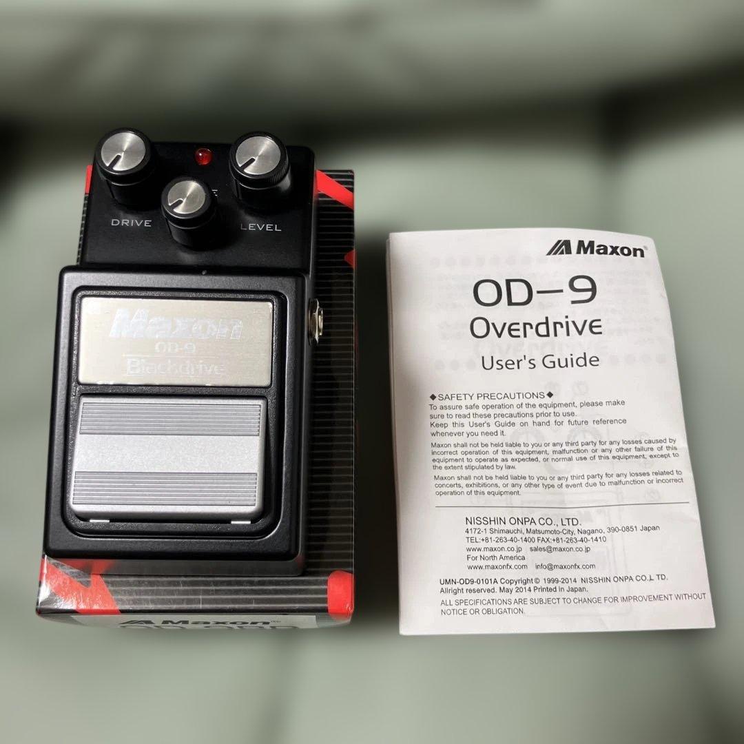 MAXON OD-9 BD Black drive ヨーロッパ250台限定品 - メルカリ