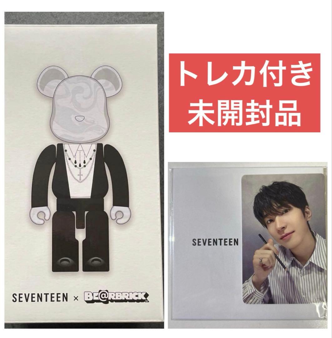 トレカ付 SEVENTEEN セブチBE@RBRICK 400% ウォヌ - メルカリ
