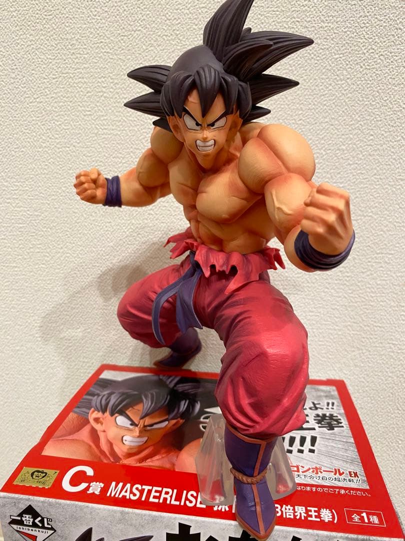 国内正規品】ドラゴンボール フィギュア一番くじ悟空3倍界王拳