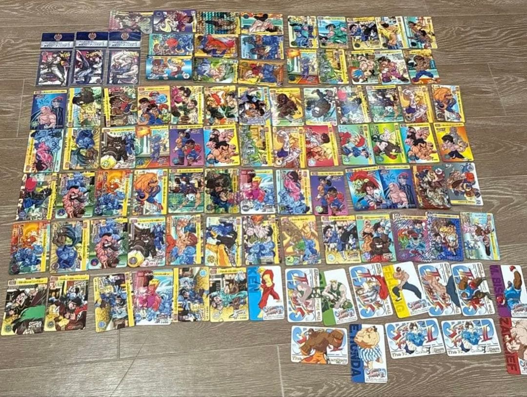 ストリートファイター2　カードダス　ノーマル　キラカード　有　130枚以上