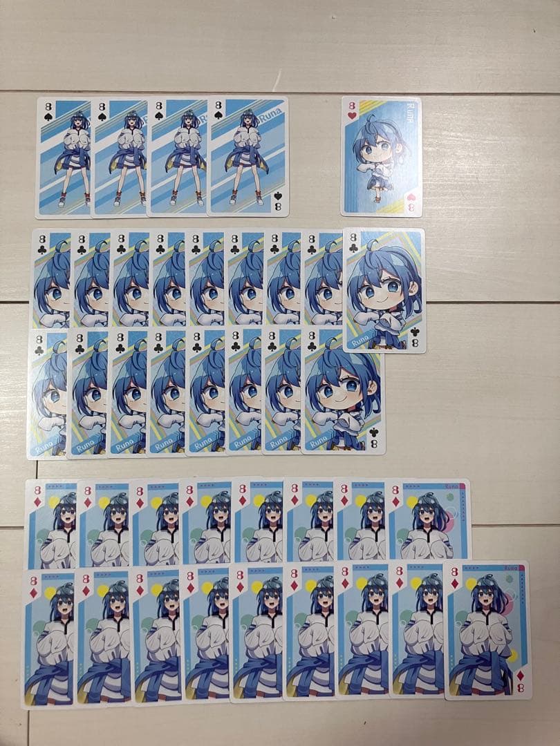 カラフルピーチ るな トランプ