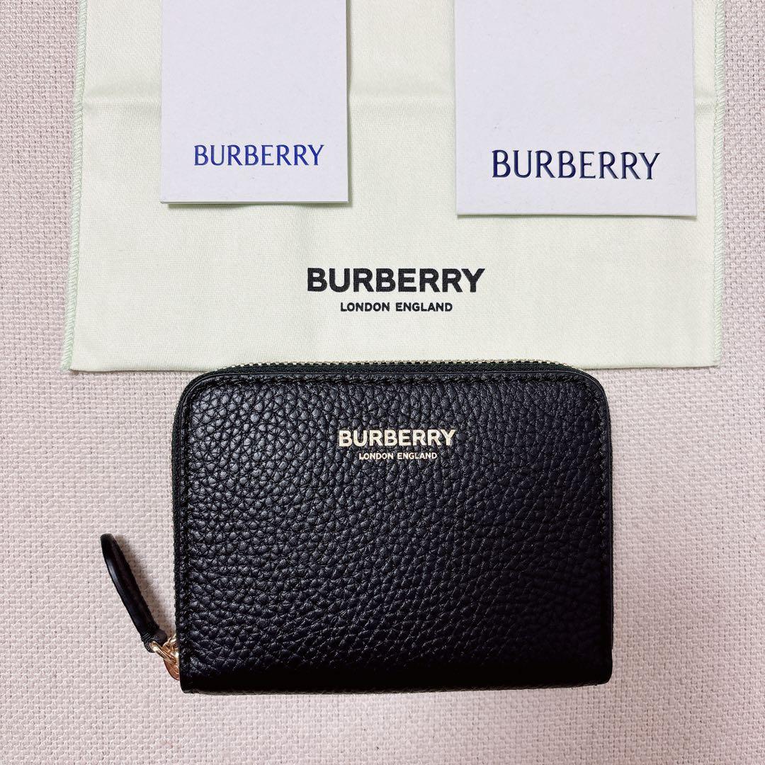新品未使用☆バーバリー ケース ジップアラウンドレザーウォレット
