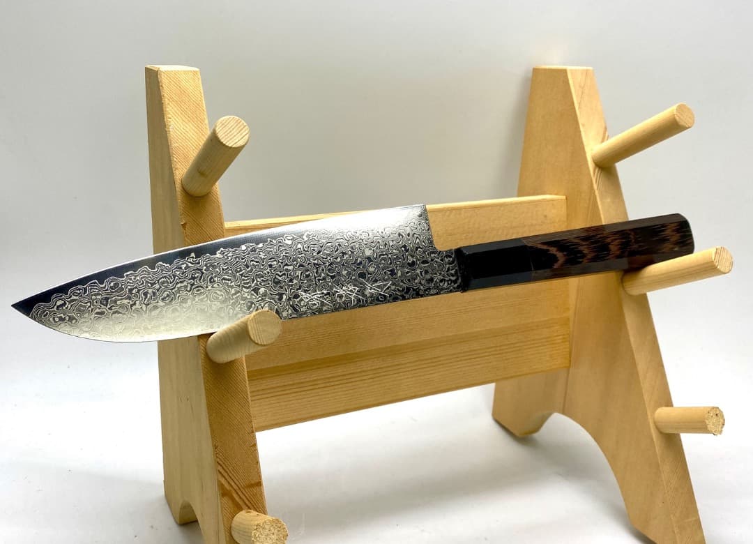 堺孝行 銀河 ZA-18 ダマスカス鋼 剣型牛刀/三徳 【最高級ステンレス】