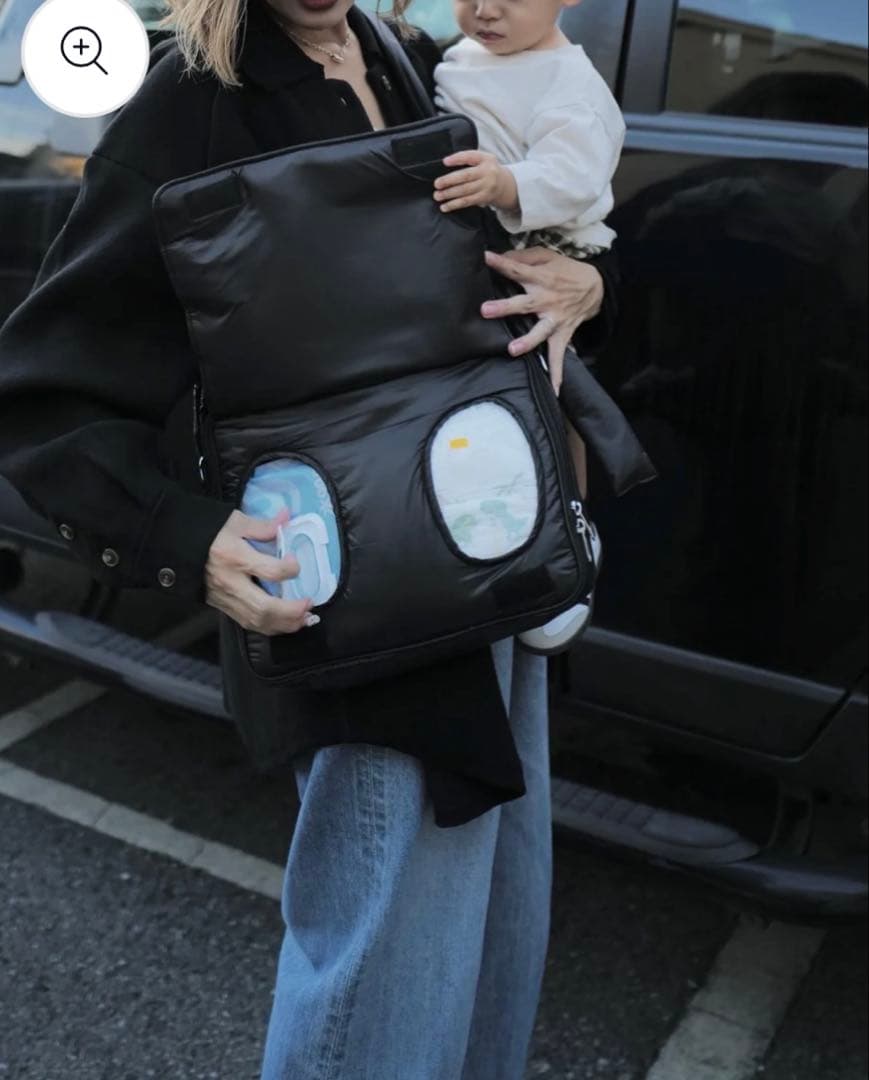 calin マザーズバッグ＆トートバッグ2点set